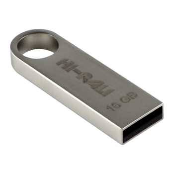 Флешка USB 16GB металлический корпус для хранения данных Hi-Rali Shuttle