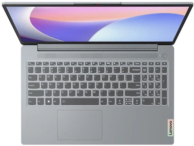 Ноутбук LENOVO IdeaPad Slim 3 15IRU8 82X700 (82X700GQPB), 15.6" / IPS / Intel Core i3-1315U / RAM 8 ГБ / SSD 512 ГБ / Windows 11 Home / Сріблястий