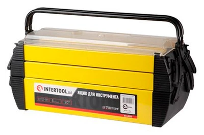 Ящик для инструмента Intertool 515 x 210 x 230 мм металлический BX-5020 (BX-5020)