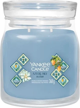 Ароматична свічка Yankee Candle Signature Azure Sky 368 г (5038581164281)