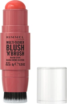 Рум'яна-стік Rimmel The Multi Tasker з пензлем 250 Coral Dust 8 г (3616307087889)
