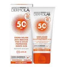 Крем сонцезахисний Deborah Dermolab Anti dark spots sun cream SPF 50+, 007242, 50 мл