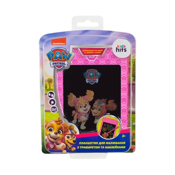 Планшет для малювання Paw Patrol арт. KH74/002L LCD екран 6,5'', трафарет, наліпки блістер