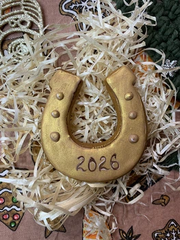Пряник новогодний 2026 «Золота подкованая»