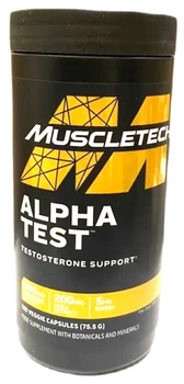 Booster testosteronu MuscleTech Alpha Test kapsułki 120 kapsułek (631656203806)