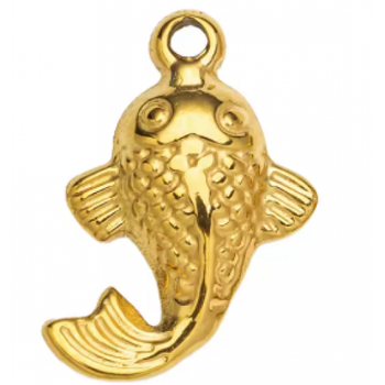 Підвіска (шармик) Only Золота рибка, 1,6х1см (633303)