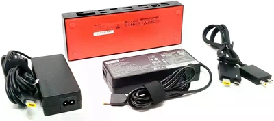 Док-станція Lenovo ThinkPad Thunderbolt 3 Workstation Dock Gen 2 (40AN) + 2 БЖ (230W + 135W) "Б/В"