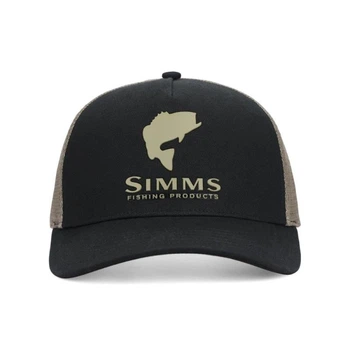 Кепка Simms Double Haul Trucker Stone Black