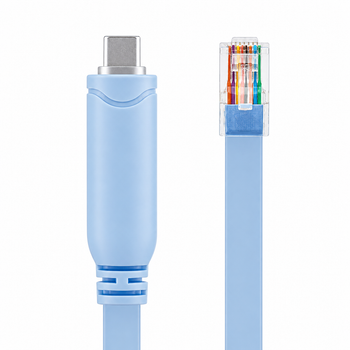Консольний кабель Cisco USB Type-C - RS232 (RJ45) 1.5 м 45694