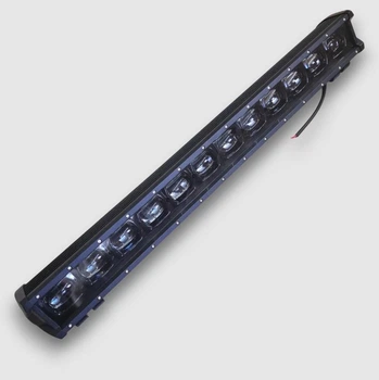 Світлодіодна балка, додаткова фара, led люстра 12 лінз 48 LED 120W 70 см Ближнє Біло-Жовте світло (05406)
