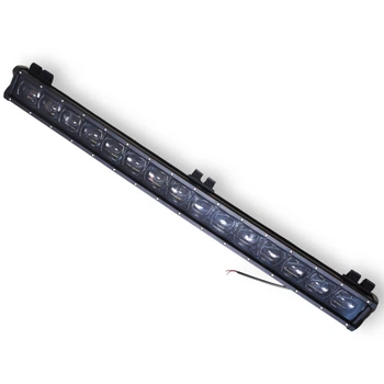 Светодиодная балка, дополнительная фара, led люстра 15 линз 60 LED 150W 86,5 см Ближний Бело-Желтый свет (05407)