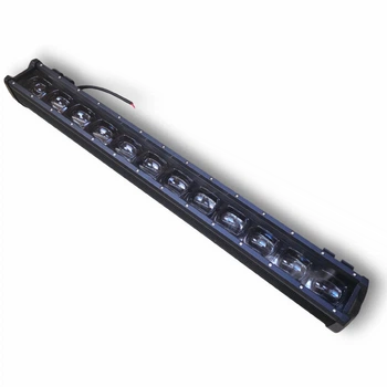 Світлодіодна балка, додаткова фара, led люстра 12 лінз 48 LED 120W 70 см Біле Ближнє світло (05106)