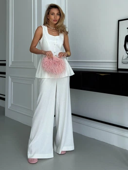 Костюм Jadone Fashion Анна XS білий