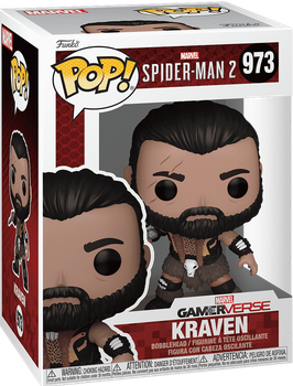 Фигурка Крейвен-Охотник с ножом — Funko Pop! Marvel: SPIDER-MAN — KRAVEN WITH KNIFE #973