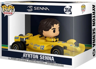 Фигурка Айртон Сенна в болиде — Funko Pop! Rides: FORMULA 1 — AYRTON SENNA IN MCLAREN #314