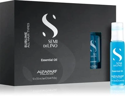 Олія для блиску волосся Alfaparf Semi Di Lino Sublime Essential Oil 12 шт х 13 мл