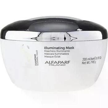 Маска для блиску та догляду волосся Alfaparf Semi Di Lino Diamond Illuminating Mask 200 мл