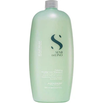 Мицеллярный шампунь для успокоения волос и кожи головы Alfaparf Semi Di Lino Scalp Relief Calming Micellar Low Shampoo 1000 мл