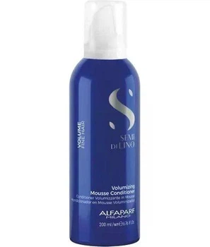 Мус-кондиціонер для об'єму волосся Alfaparf Semi Di Lino Volume Volumizing Mousse Conditioner 200 мл