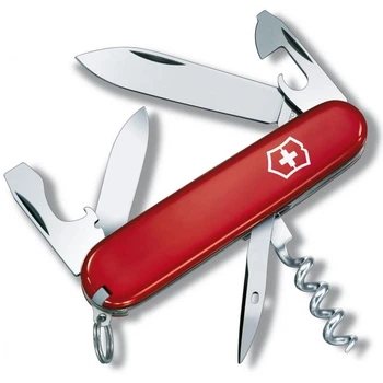 Складной нож Victorinox Tourist 84 мм 12 функций Красный (0.3603)