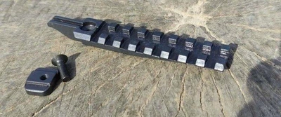 Прицільна планка пікатіні 115 мм для АК 74/47 чорна HDSYR_900
