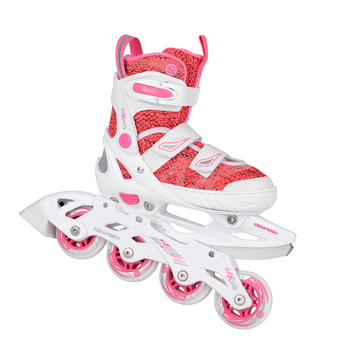 Роликові ковзани Tempish ENBO DUO GIRL білий/червоний size 37-40/23.0-25.5cm