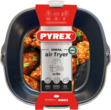 Форма для запекания Pyrex AirFryer Квадратная 22х21х7.5 см 1.9 л (AF22SR6/8046)