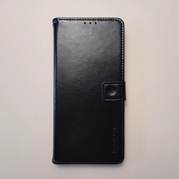 Чехол книжка Idewei для Xiaomi Redmi Note 10 Pro с застежкой черный