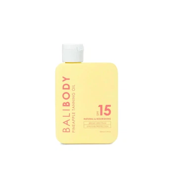 Олія для посилення засмаги з екстрактом ананасу BALIBODY Pineapple Tanning Oil SPF15 100 мл
