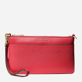 Сумка клатч жіноча з натуральної шкіри Michael Kors 304454862 Червона (1159860917)