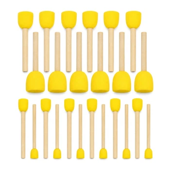 Набор спонжей для декорирования и рисования Sponge-24 12 см 15 см 25 см 3 см 24 шт