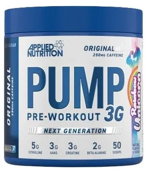 Передтренувальний комплекс Applied Nutrition Pump 3G порошок 375 г Rainbow Unicorn (5056555200193)