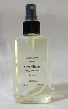 Парфумована вода аналог One Million Paco Rabanne 110 мл