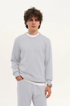 Світшот чоловічий Grey 8XL