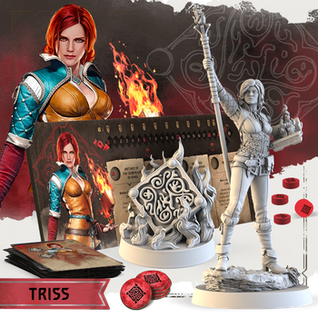Gra planszowa Go on Board The Witcher: Path of Destiny - Triss & A Grain of Truth  POD-2TGT-EN (5905289602325)