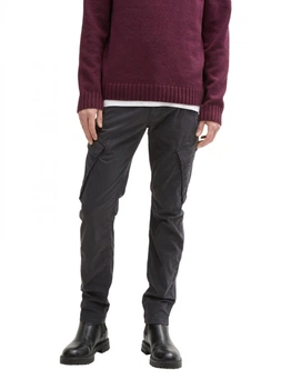 Штани Tapered cargo trousers 1044724-10899 Tom Tailor L Темно-сірий 1044724-10899 M