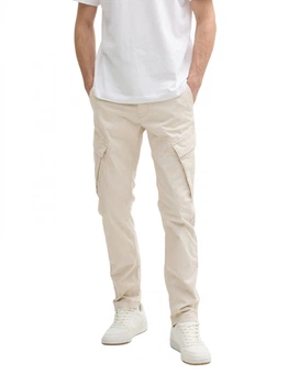 Штани Tapered cargo trousers 1044724-10336 Tom Tailor L Бежевий 1044724-10336 XL