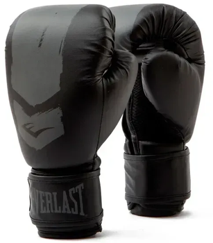 Боксерські рукавиці Everlast PROSPECT 2 BOXING GLOVE 6 унцій, чорно-сірі