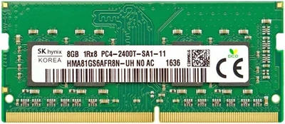 Оперативна пам'ять Hynix SODIMM DDR4-2400 8192MB PC4-19200 (HMA81GS6AFR8N-UH)