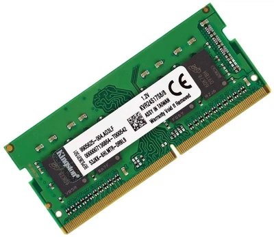 Оперативна пам'ять Kingston DDR4 8GB 2400MHz SO-DIMM для ноутбука (KVR24S17S8/8)