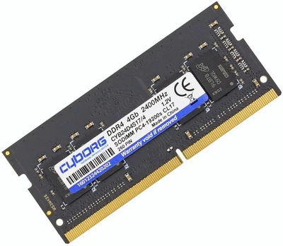 Оперативная память Cyborg DDR4 4GB 2400MHz SO-DIMM для ноутбука (CYB24D4S17/4)