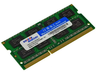 Оперативная память Golden Memory DDR3 4GB 1333MHz SO-DIMM для ноутбука (GM1333D3S9/4G)