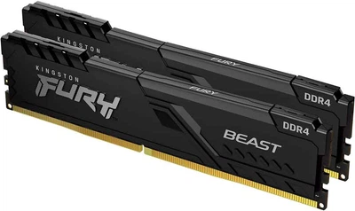 Оперативная память Kingston HyperX Fury DDR4 32GB 2666MHz DIMM для ПК (KF426C16BBK2/32)