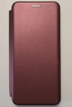 Чехол книжка Magnei для Xiaomi Redmi Note 12S на магните бордовый