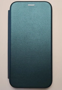 Чехол книжка Magnei для Samsung Galaxy A35 5G с магнитом зеленый
