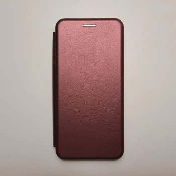 Чехол книжка Magnei для Huawei Y6 2019 на магните бордовый