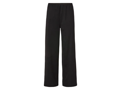 Брюки Клеш из жатой ткани для женщины Esmara LYCRA® 461982 M Черный