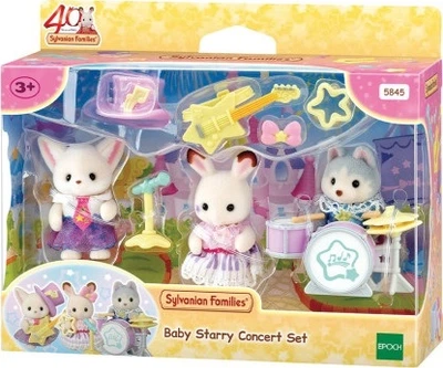 Zestaw figurek Sylvanian Families Koncert w krainie Sylvanian 3 szt. 05845 (5054131058459)
