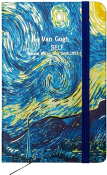 Блокнот Centrum 81145 Van Gogh Self Звездная ночь А6 80 листов в линию (2000998485719)
