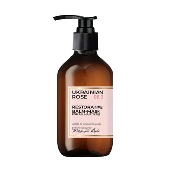 Відновлююча бальзам-маска Ukrainian Rose Restorative Balm-Mask для всіх типів волосся 300 мл
